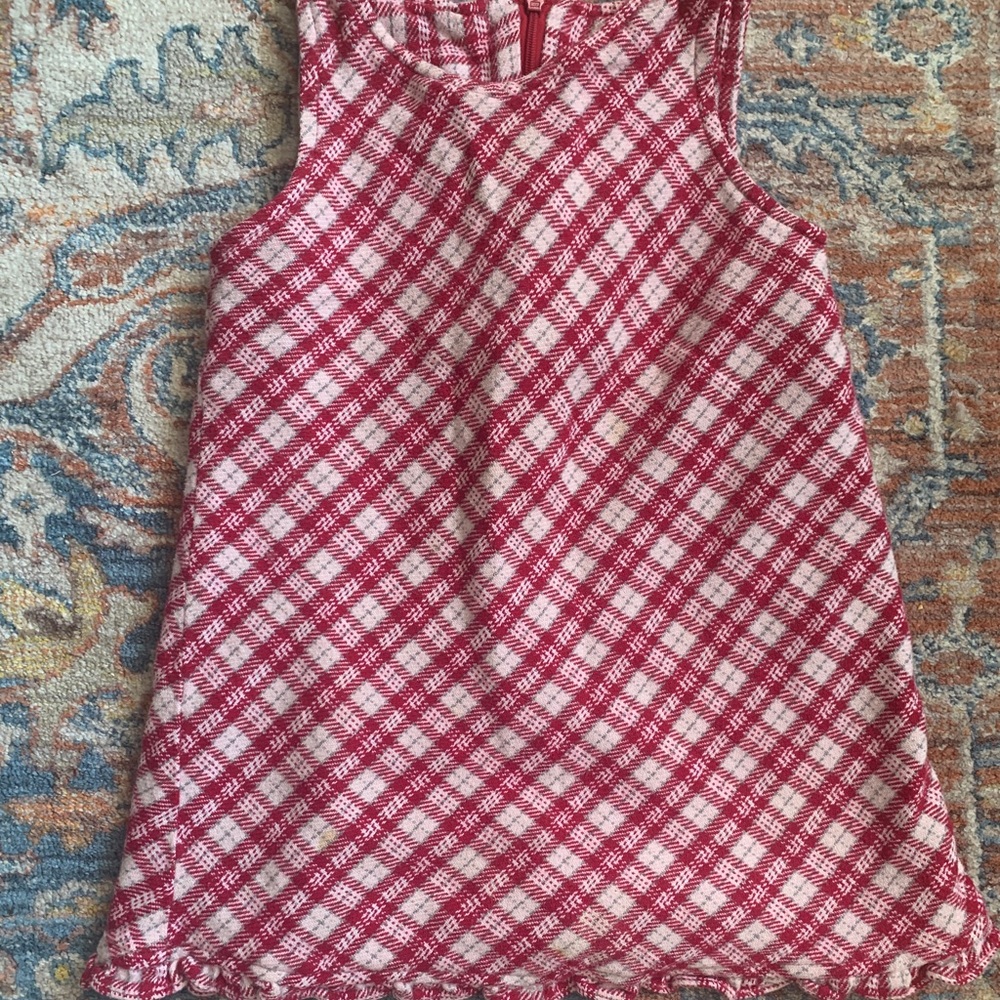 Classic plaid holiday dress 3T